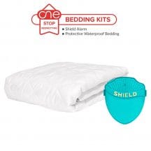 shield max bedding kit teal quilted
