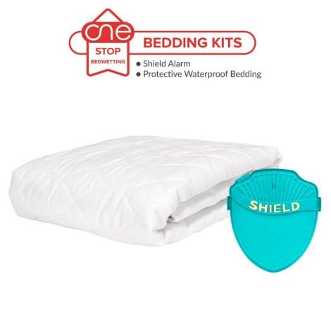shield max bedding kit teal quilted