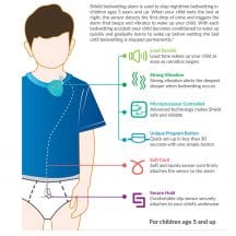 shield bedwetting alarms use