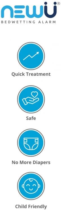 newu bedwetting alarm left